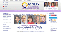 Desktop Screenshot of iands.org