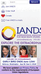Mobile Screenshot of iands.org